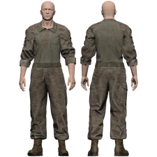 Desert - [Marine Combat Uniform (Rolled Up)]