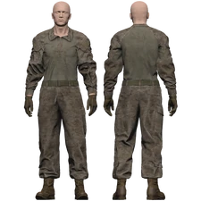 Desert - [Marine Combat Uniform (Gloves)]