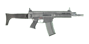 The CZ 805 BREN A2 5.56 mm carbine.