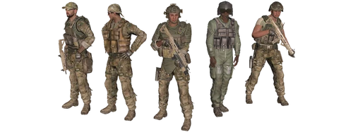 ArmA 3-era, post-British withdrawal peacekeepers (2034-2035)