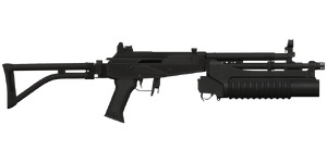 The Velko R5 GL 5.56 mm carbine.