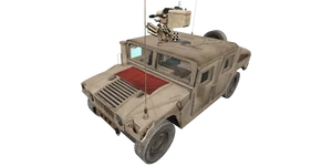Desert - [HMMWV CROWS (Mk19)]