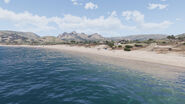 Eastern side beach.