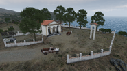 The chapel at Agios Kosmas.