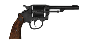 The Model 10 .38 handgun.