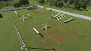 Obstacle course grounds, pre-CSAT deployment.