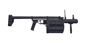 The 6G30 grenade launcher.