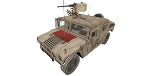 Desert - [HMMWV CROWS (M2)]