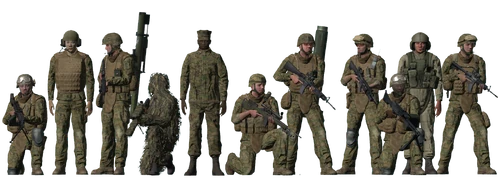 ArmA 2-era NATO Marines (USMC / Chernarus)