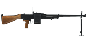 The UK-59 7.62 mm medium machine gun.