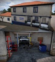 The Kouris brothers' workshop.