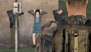 Troska's final glimpse of Liz during the "negotiations" with Guba moments before her death.