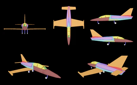 LEGENDDark blue = armor_5mm_plate.bisurfGreen = glass_armored.bisurfMaroon = armor_23mm_plate.bisurfOrange = armor_7mm_plate.bisurfPurple = iron.bisurfRed = metalplate.bisurfTeal = armor_11mm_plate.bisurfYellow = plexiplate
