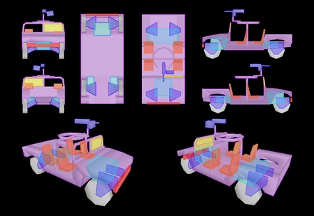LEGENDDark blue = armor_11mm_plate.bisurfMagma = fabricp.bisurfPurple = armor_3mm_plate.bisurfRed = armor_5mm_plate.bisurfTeal = iron.bisurfYellow = glassplate