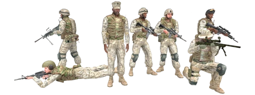 ArmA: Armed Assault-era U.S. Army forces (UCP / 2006-2007)