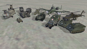 Examples of U.S. vehicles