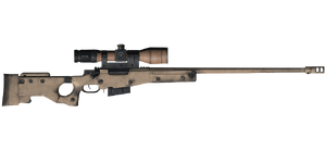 The LRR .338 sniper rifle.