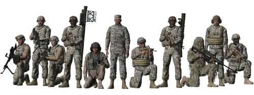 ArmA 2-era conventional U.S. Army troops (2012-2013)