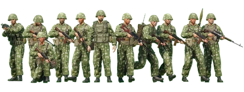 ARMA Reforger-era Soviet Ground Forces scouts/support units (KLMK / 1989)