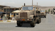 Rozkos 2009-2013 ground vehicle product: the Medium Tactical Vehicle Replacement.