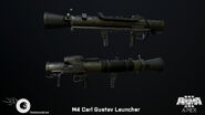 "M4 Carl Gustav" launcher model originally created by Outsource 2 Us.