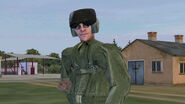 Nichols in full combat attire (Mid 1985)