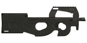 The ADR-97C TR 5.7 mm submachine gun.