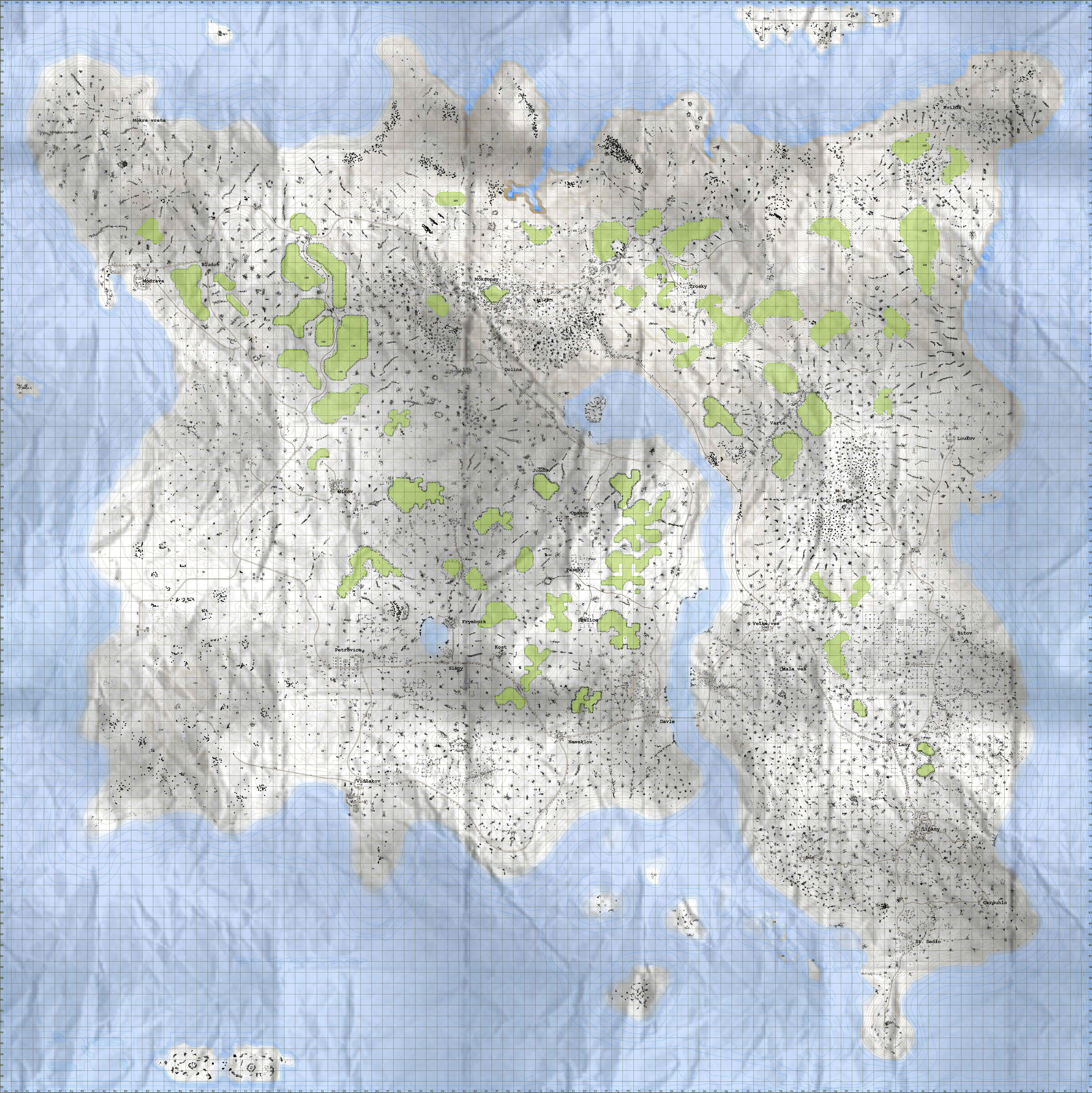arma 3 map size
