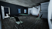 The clinic's waiting room (ground floor).