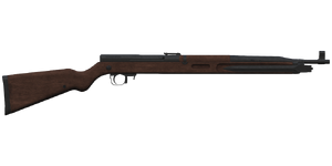 The Pu-52 7.62 mm automatic rifle.