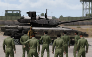 AAF crew training on the T-140 as shown in Altis Requiem.