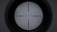 Zoomed-in scope reticle (non-"Old" variants).