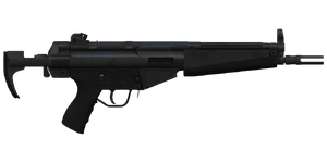 The G53A3 5.56 mm assault rifle.