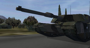 Hammer's M1A1 at the start of Tank Rally, callsign Yankee 9.