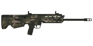 The Promet MR 6.5 mm marksman rifle.