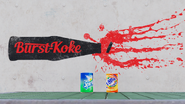 Burst-Koke's alternate drinks: Spirit and Franta.