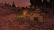 Soviet camp at the castle ruins (Mid 1982)