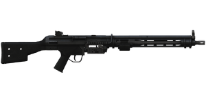 The MG8A2 7.62 mm precision machine gun.