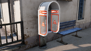 Phone booth in Houdan.