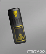 Anti-mine Crovex charges designed by Macrotech Corp.