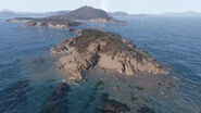 Overview of Fournos island.
