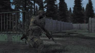 Russian Spetsnaz operative with an NVG (ArmA 2)