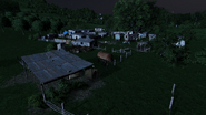 Shanty village on the outskirts of Adamów.