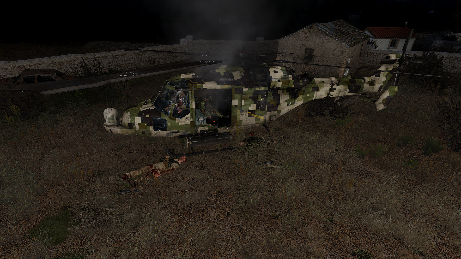 HD wallpaper: Arma game application, arma 3, soldiers, machine building, ladder