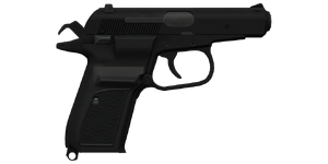 The Pi-82 9 mm handgun.