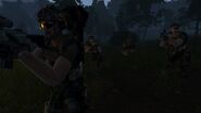 Truck (left) and the members of Raider 1 in Warm Welcome.