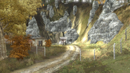 Entrance to the quarry.