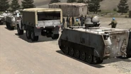 United Nations Forces Takistan (UNFORT)-operated M113s.