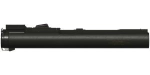The M72A3 LAW rocket launcher.