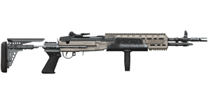 The Mk18 ABR 7.62 mm battle rifle.